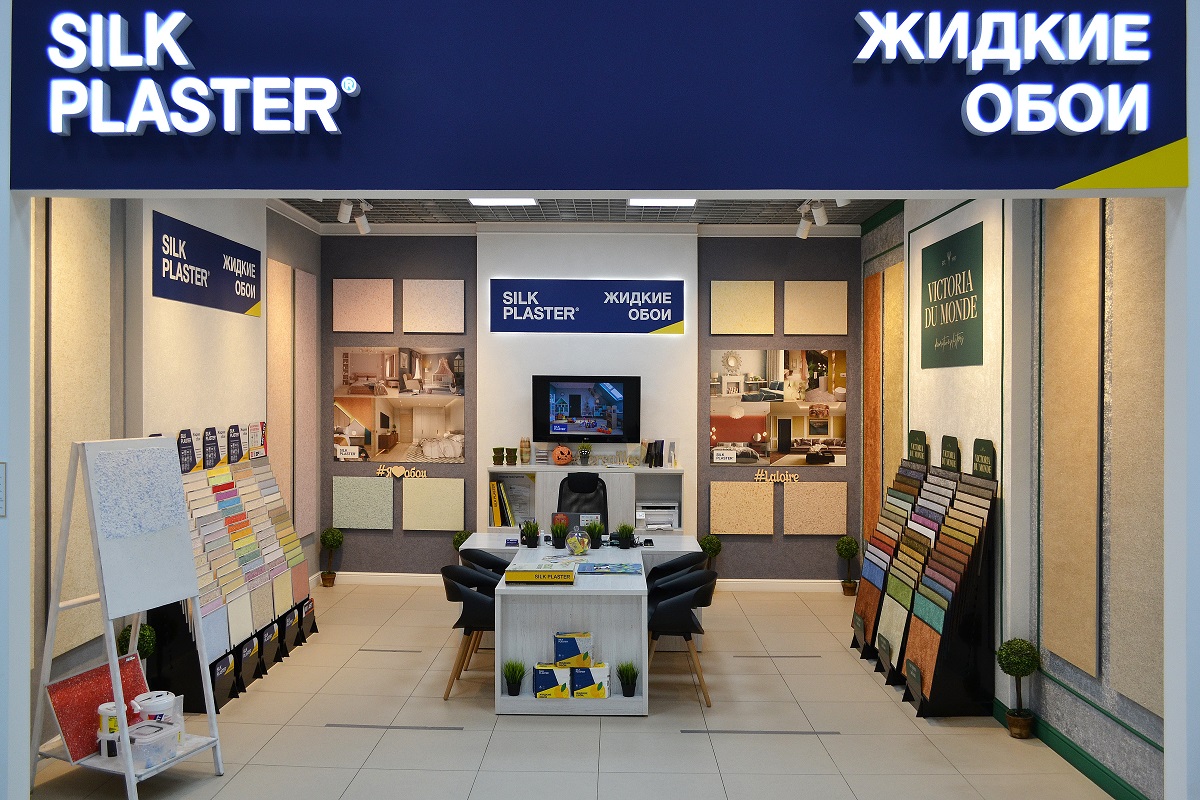 Новый фирменный шоурум SILK PLASTER в Барнауле