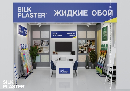 Дизайн-проект магазина SILK PLASTER