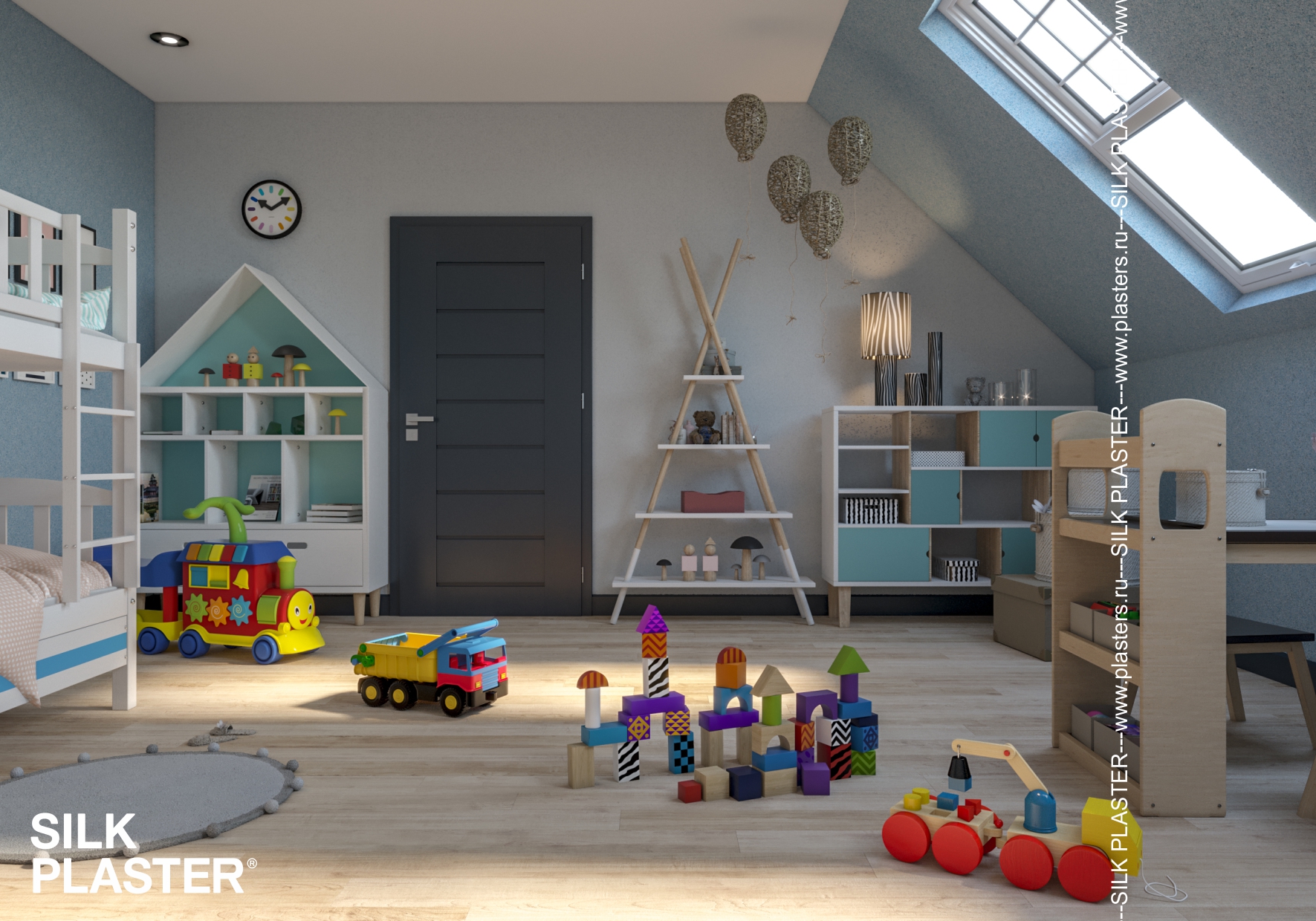 Цвет стен в детской комнате: что использовать и какие сочетания смотрятся  лучше