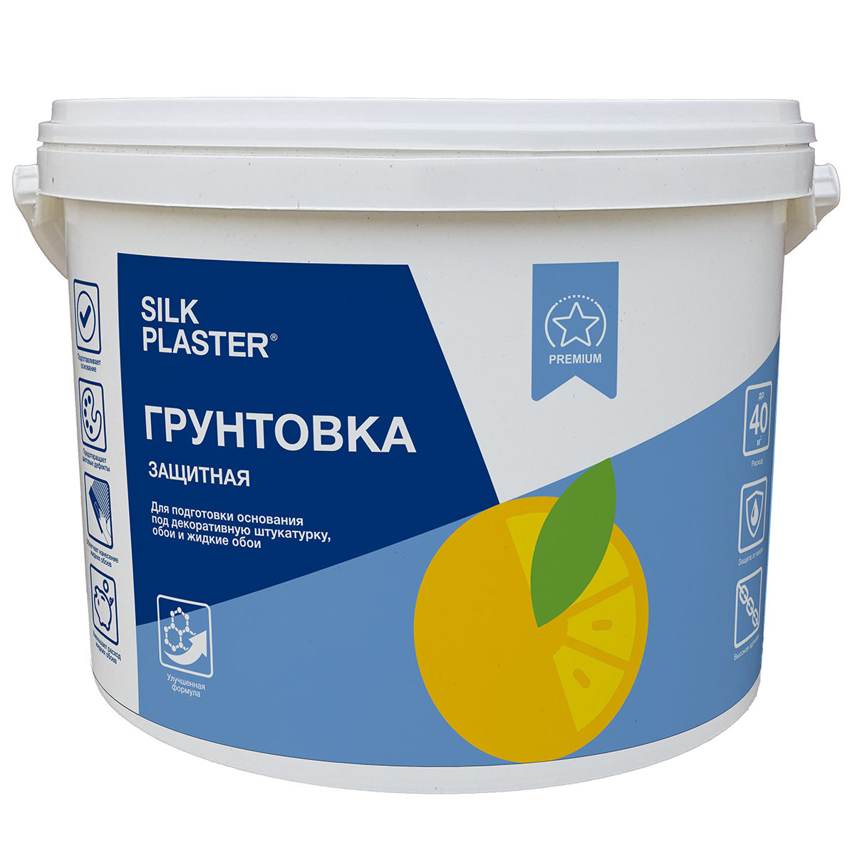 Инструкция по использованию защитной грунтовки PREMIUM SILK PLASTER