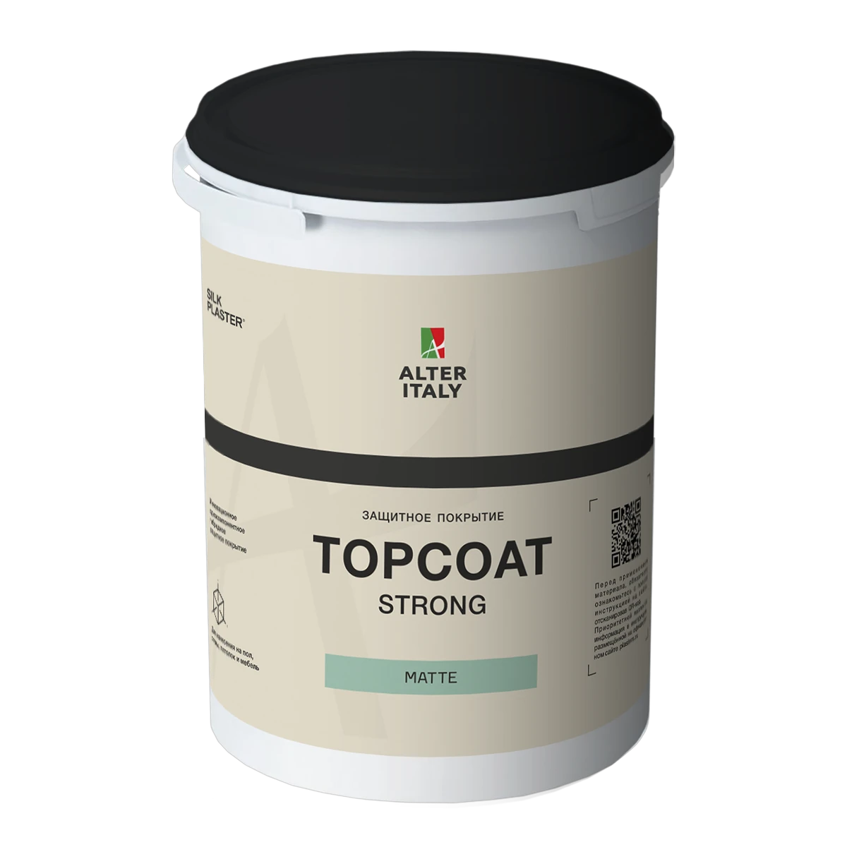 Тестер защитного покрытия ALTERITALY Topcoat Strong Matte для микроцемента Rovigo, 0,12 л