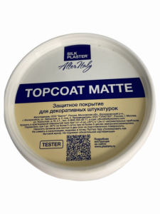 Тестер защитного покрытия AlterItaly Topcoat Matte под декоративные штукатурки Tufino, Viterbo 0,25 л