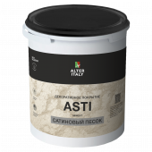 Декоративное покрытие AlterItaly ASTI (АСТИ) с эффектом песчаных вихрей, 2.5 л