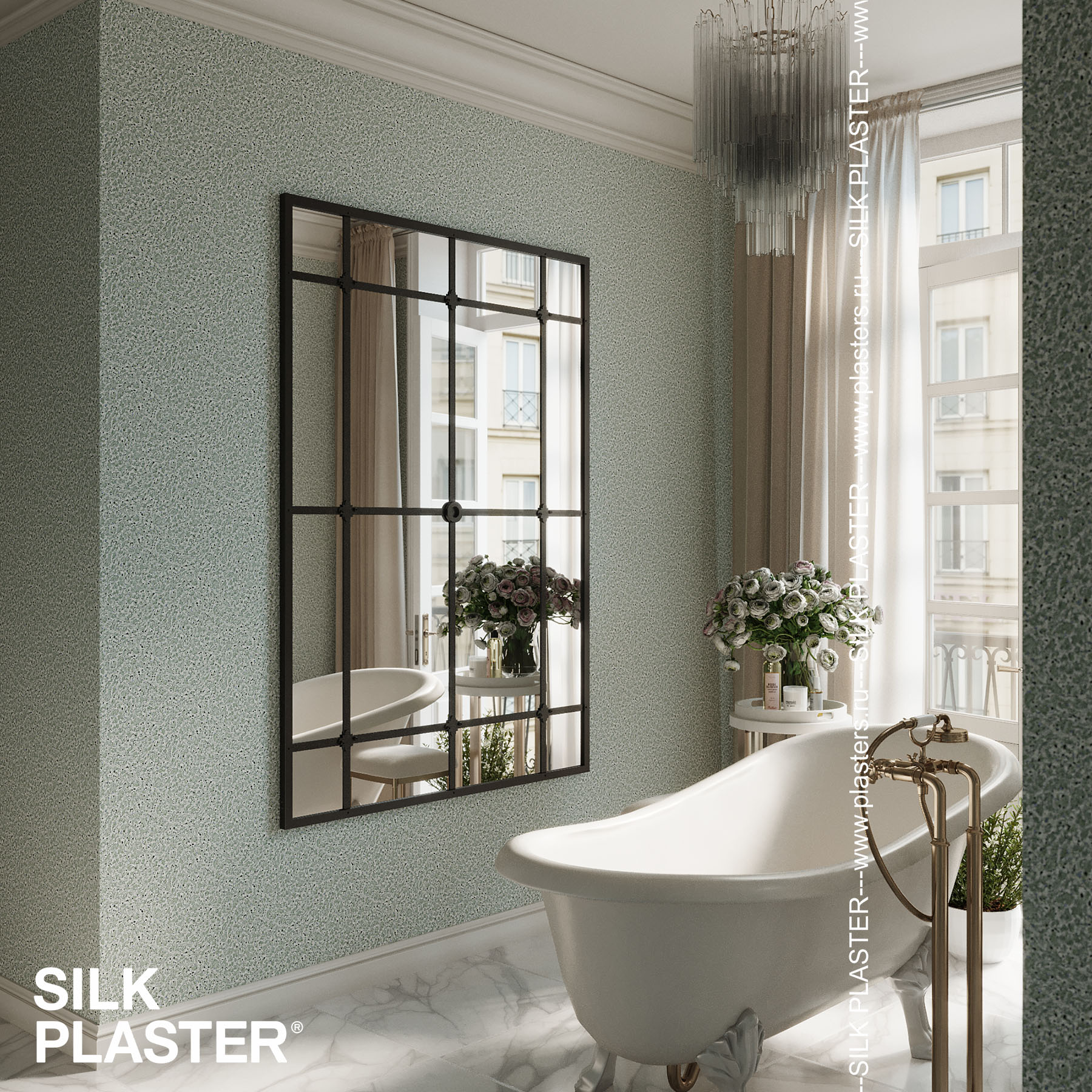 Жидкие обои Вест (West) оттенок 940 - купить на официальном сайте  производителя Silk Plaster