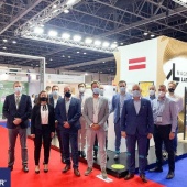 Команда SILK PLASTER на выставке в Дубае, ОАЭ
