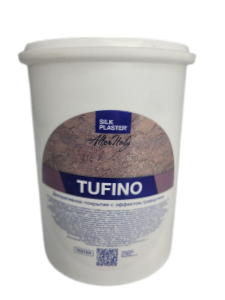 Тестер декоративной штукатурки AlterItaly Tufino с эффектом Травертин под колеровку 1,0 л