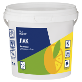 Лак для жидких обоев и декоративной штукатурки Silk Plaster (1 л)