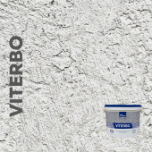 Декоративная штукатурка AlterItaly VITERBO (ВИТЕРБО) Naturale с эффектом арт-бетона,  цвет белый / под колеровку, 15 кг