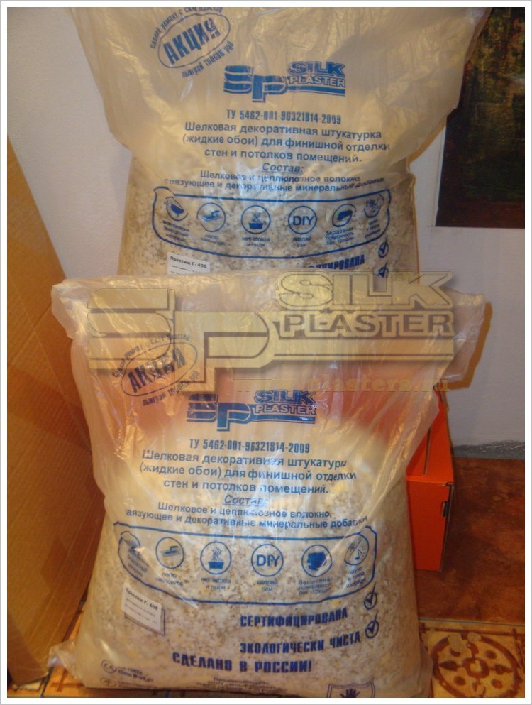 Жидкие обои SILK PLASTER Акция Потапова Марина