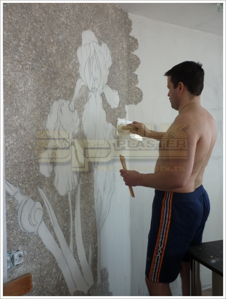 Жидкие обои Silk Plaster Крехтунов Сергей