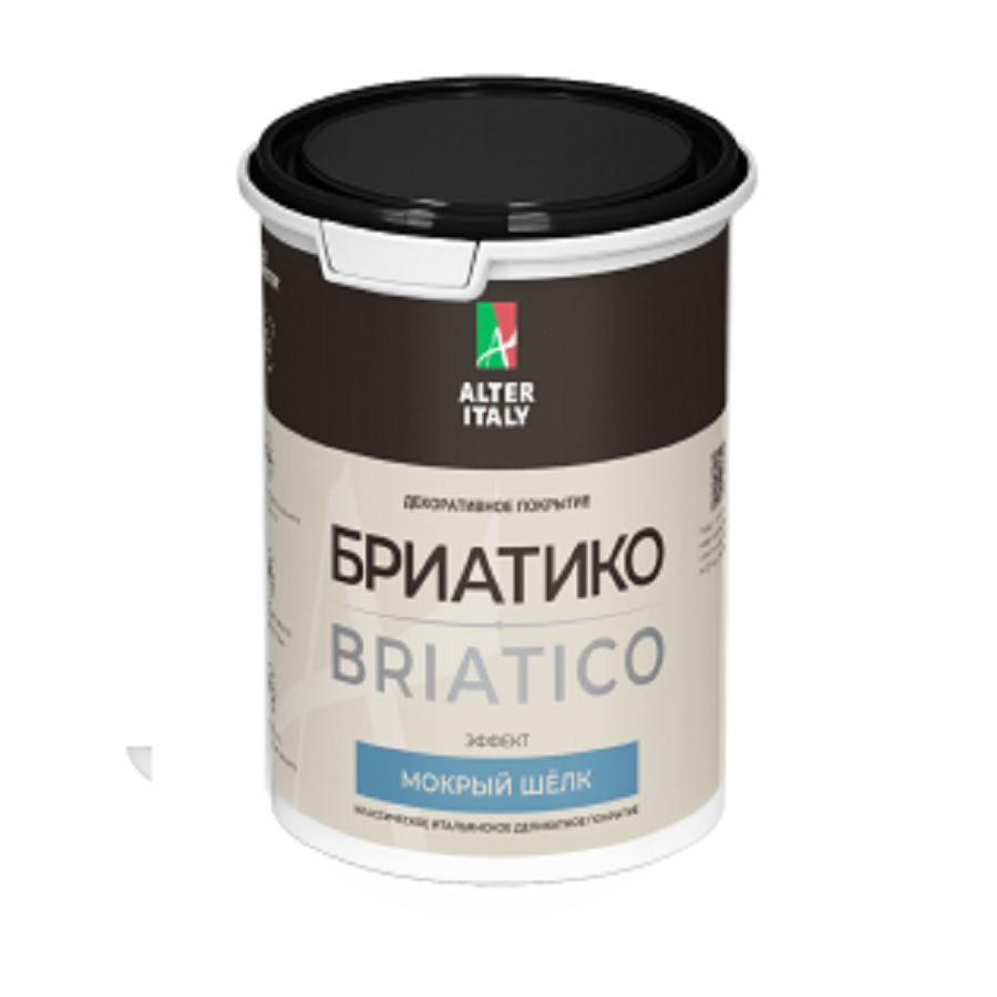 BRIATICO, декоративное покрытие с эффектом мокрого шёлка