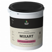Влагостойкая штукатурка Mixart (Миксарт) для внутренних работ