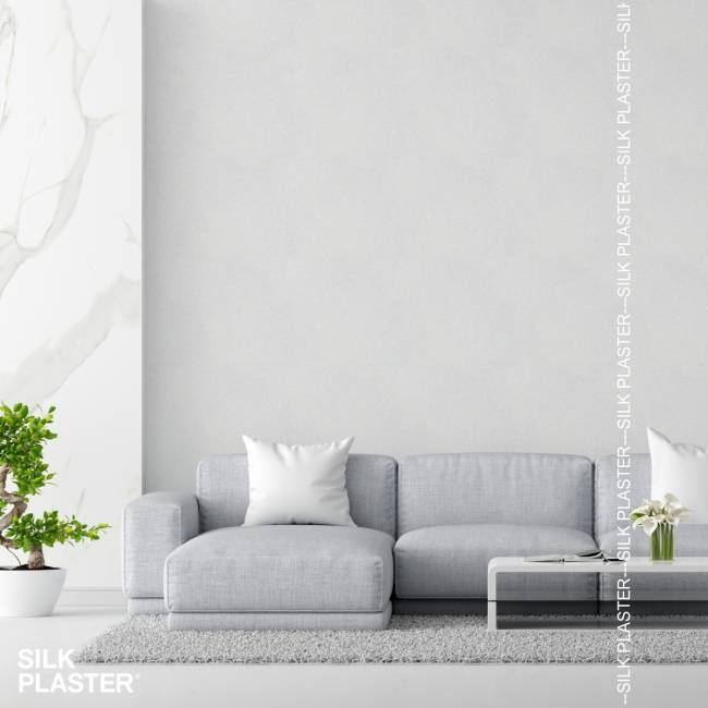 Жидкие обои Silk Plaster Silk Plaster Модерн (Modern), оттенок 430 - фото в интерьере