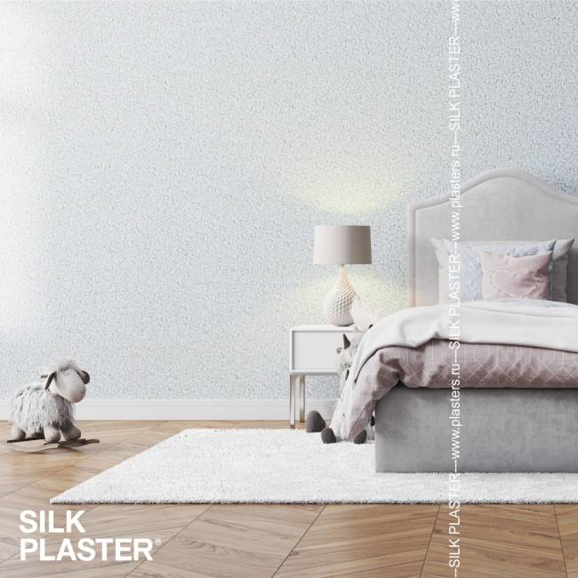 Жидкие обои Silk Plaster Silk Plaster Эколайн (Ecoline), оттенок 753 - фото в интерьере