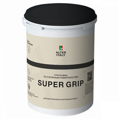Грунтовка по сложным поверхностям ALTERITALY SUPER GRIP (СУПЕР СХВАТЫВАЮЩАЯ) 0,9 л