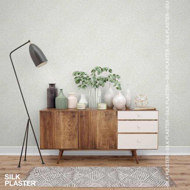 Жидкие обои Silk Plaster Silk Plaster Модерн (Modern), оттенок 431 - фото в интерьере