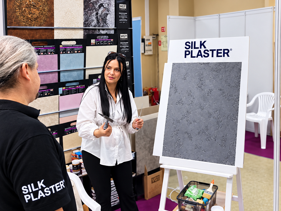 Silk Plaster на выставке «Стройпрогресс 2026» во Владимире