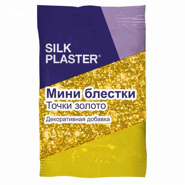 Мини-блёстки Silk Plaster, золотые точки