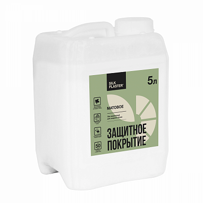 Лак для жидких обоев Silk Plaster 5 л