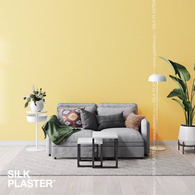 Жидкие обои Silk Plaster Silk Plaster Стандарт (Standard), оттенок 013 - фото в интерьере