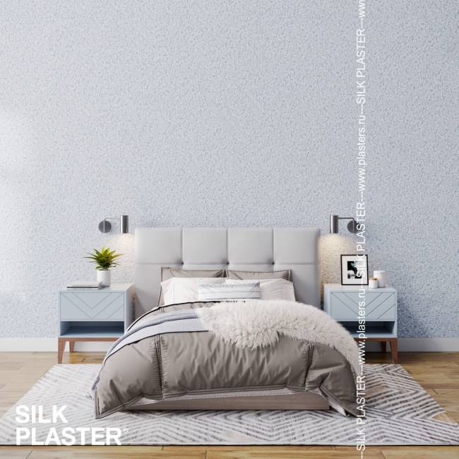 Жидкие обои Silk Plaster Silk Plaster Эколайн (Ecoline), оттенок 760 - фото в интерьере