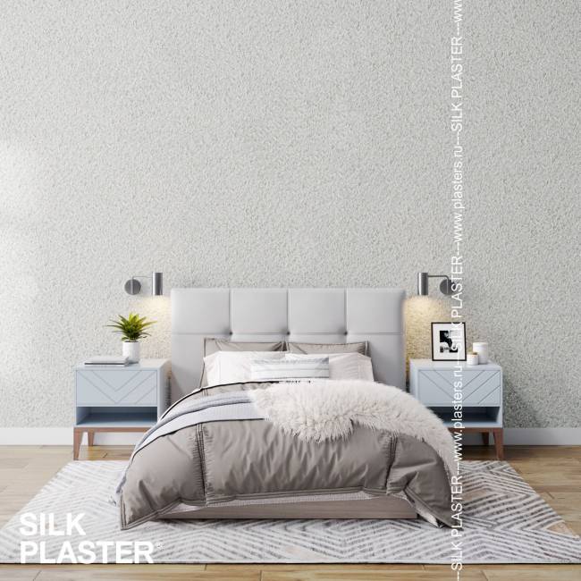 Жидкие обои Silk Plaster Silk Plaster Эколайн (Ecoline), оттенок 755 - фото в интерьере