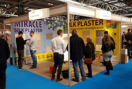 SILK PLASTER на выставке в БИРМИНГЕМЕ UK (ВЕЛИКОБРИТАНИЯ) – фото 1