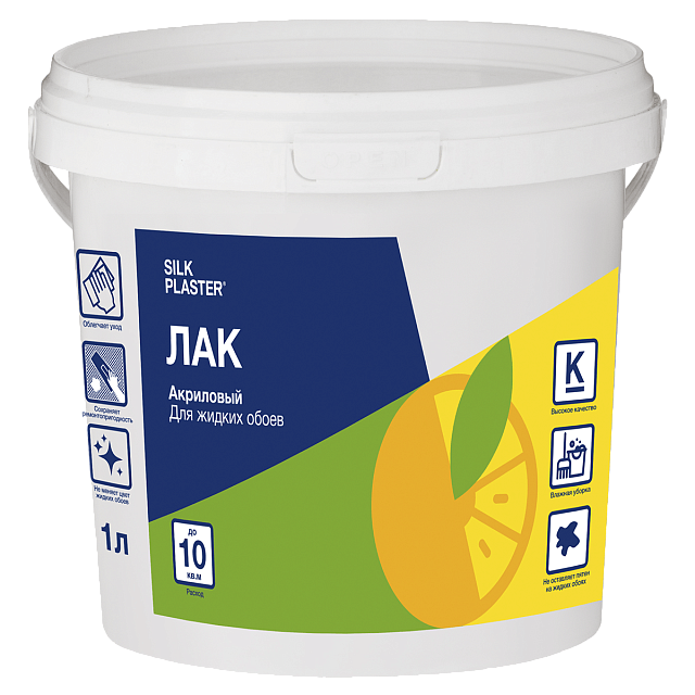 Инструкция по нанесению защитного лака Silk Plaster