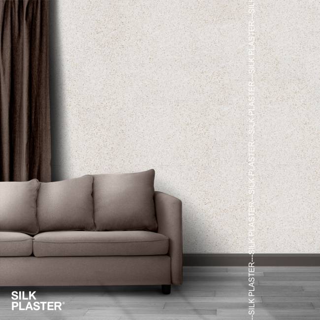 Жидкие обои Silk Plaster Silk Plaster Дюна (Dune), оттенок 158 - фото в интерьере