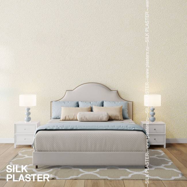 Жидкие обои Silk Plaster Silk Plaster Эколайн (Ecoline), оттенок 761 - фото в интерьере