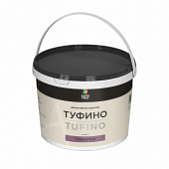 Декоративная штукатурка AlterItaly TUFINO (ТУФИНО) Naturale с эффектом травертина & Topcoat MATTE, комплект 15 кг + 2 л
