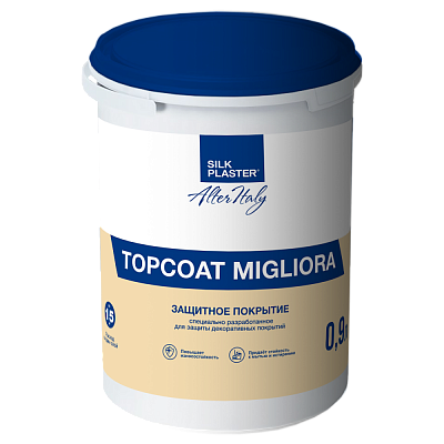 Защитное покрытие ALTERITALY TOPCOAT MIGLIORA (МИГЛИОРА) 1 л под декоративное покрытие Briatico
