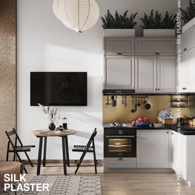 Жидкие обои Silk Plaster Provence 041