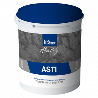 Декоративное покрытие AlterItaly ASTI с эффектом песчаных вихрей 2,5 л