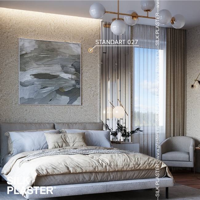 Жидкие обои Silk Plaster Standard 027