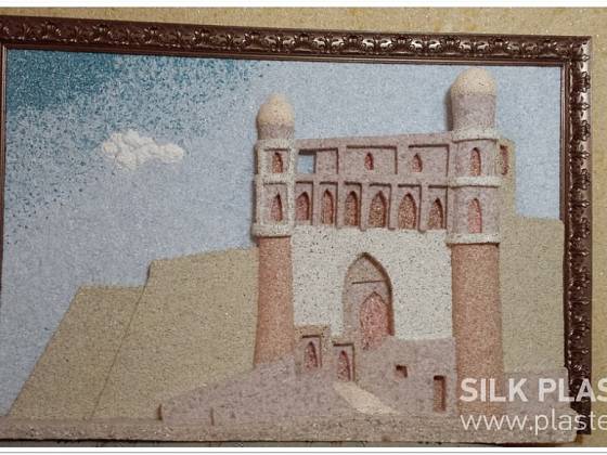 Картины, поделки шелковая штукатурка (жидкие обои) Silk Plaster