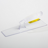 Кельма (Тёрка, шпатель) трапеция, прозрачная PS Profi SP №3