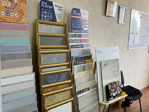 Фирменный магазин Silk Plaster на Фиолентовском шоссе
