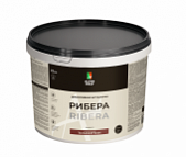 Декоративная штукатурка AlterItaly RIBERA (РИБЕРА) с эффектом архитектурный травертин (фракция 0,5 мм), 15 кг