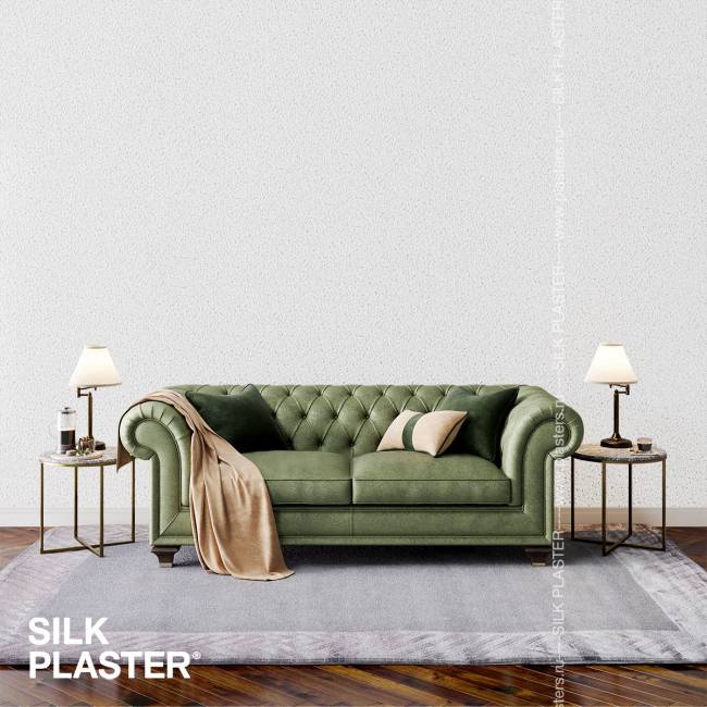 Жидкие обои Silk Plaster Silk Plaster Виктория (Victoria), оттенок 701 - фото в интерьере