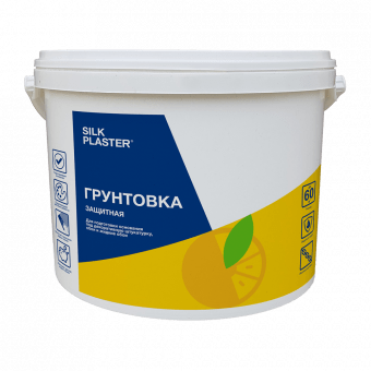 Грунтовка для жидких обоев Silk Plaster, объем 5,5 л