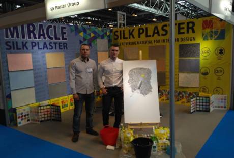 SILK PLASTER на выставке в БИРМИНГЕМЕ UK (ВЕЛИКОБРИТАНИЯ) – фото 3