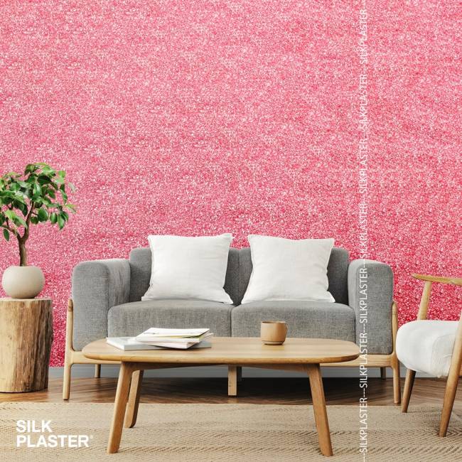 Жидкие обои Silk Plaster Silk Plaster Мастер Силк 1 (Master Silk 1), оттенок 24 - фото в интерьере