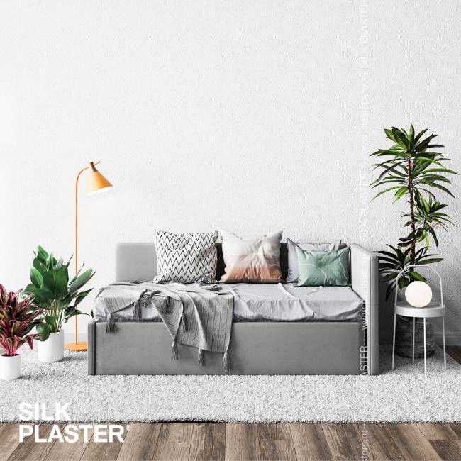 Жидкие обои Silk Plaster Silk Plaster Стандарт (Standard), оттенок 011 - фото в интерьере