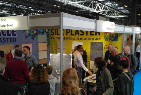 SILK PLASTER на выставке в БИРМИНГЕМЕ UK (ВЕЛИКОБРИТАНИЯ) – фото 4