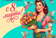 Поздравляем с Международным женским днём
