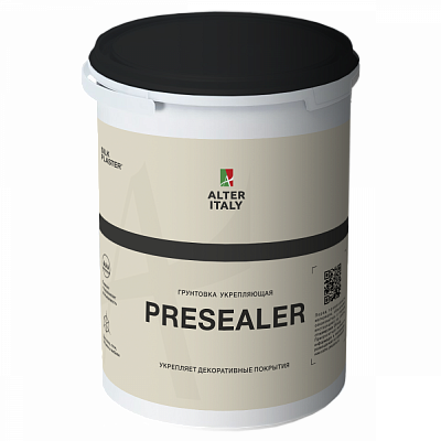 Грунтовка укрепляющая ALTERITALY PRESEALER (ПРЕДВАРИТЕЛЬНАЯ ПРОПИТКА) 1 л