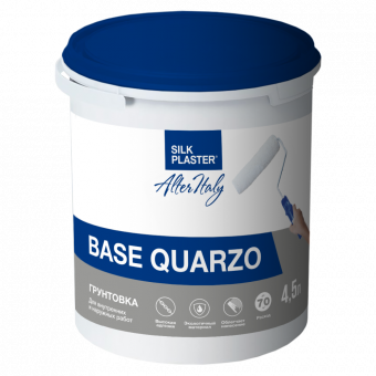 Грунтовка ALTERITALY BASE QUARZO  5 л под декоративные штукатурки Mixart, Termoli, Breeze Грунтовка ALTERITALY BASE QUARZO  5 л под декоративные штукатурки Mixart, Termoli, Breeze