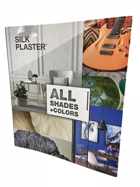 Каталог ALL SHADES+COLORS Все цвета и оттенки жидких обоев Silk Plaster