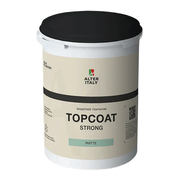 Тестер защитного покрытия ALTERITALY Topcoat Strong Matte для микроцемента Rovigo, 0,12 л